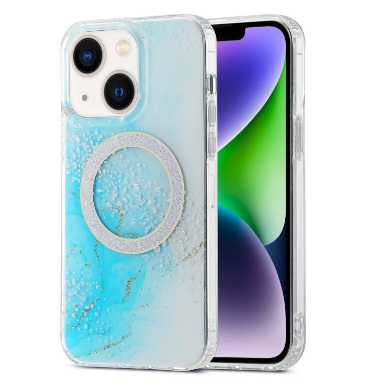 Dual-side IMD Marble Magsafe Phone Case, For iPhone 14 Pro, For iPhone 14 Pro Max, For iPhone 15 Plus