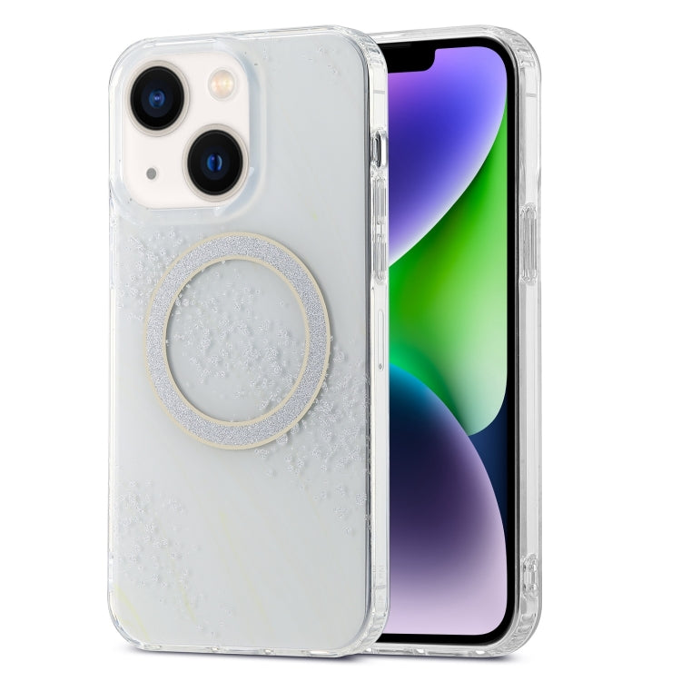 Dual-side IMD Marble Magsafe Phone Case, For iPhone 14 Pro, For iPhone 14 Pro Max, For iPhone 15 Plus