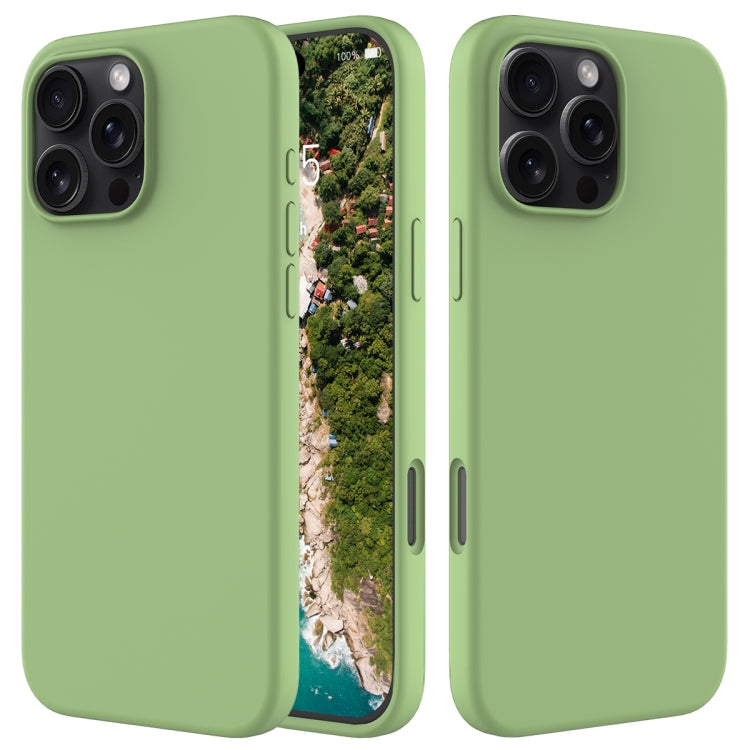 Solid Color Silicone Phone Case, For iPhone 16e, For iPhone 16 Pro Max