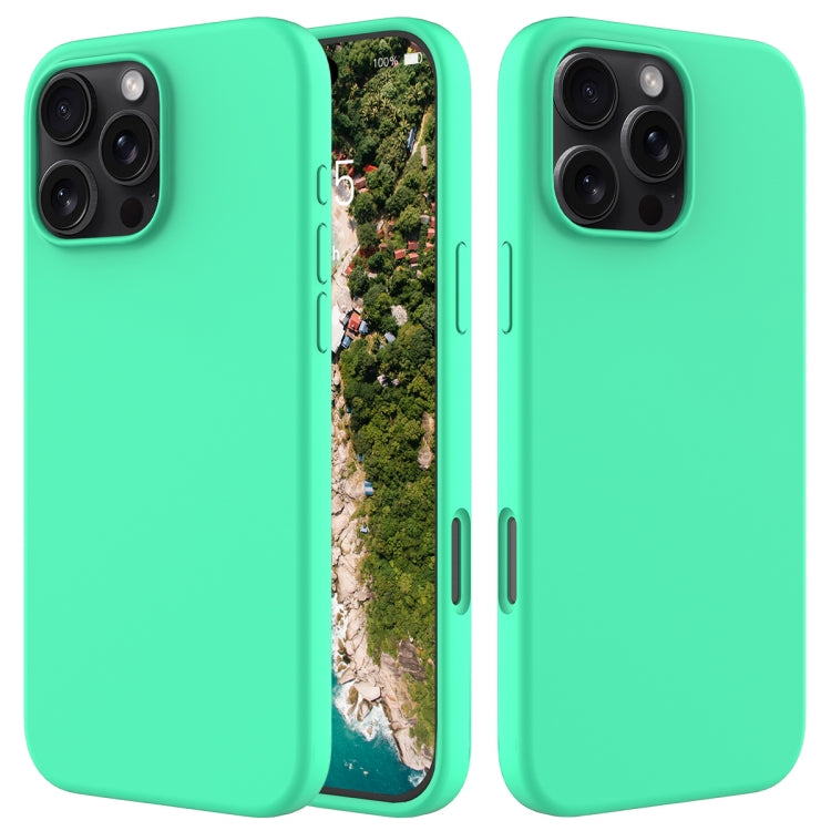 Solid Color Silicone Phone Case, For iPhone 16e, For iPhone 16 Pro Max