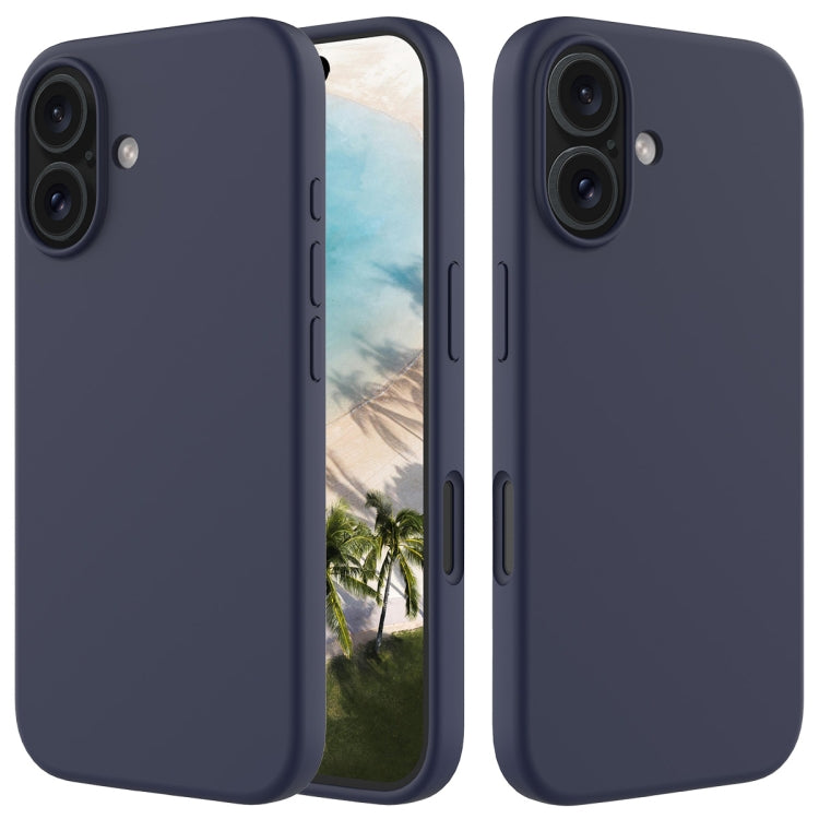 Solid Color Silicone Phone Case, For iPhone 16, For iPhone 15 Pro Max