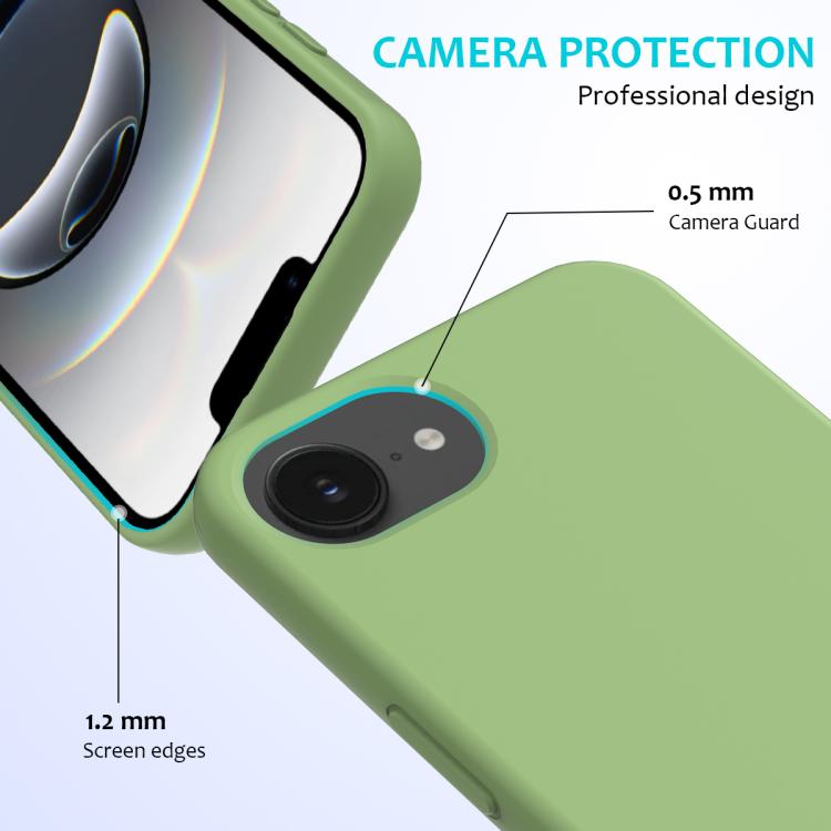 Solid Color Silicone Phone Case, For iPhone 17, For iPhone Air