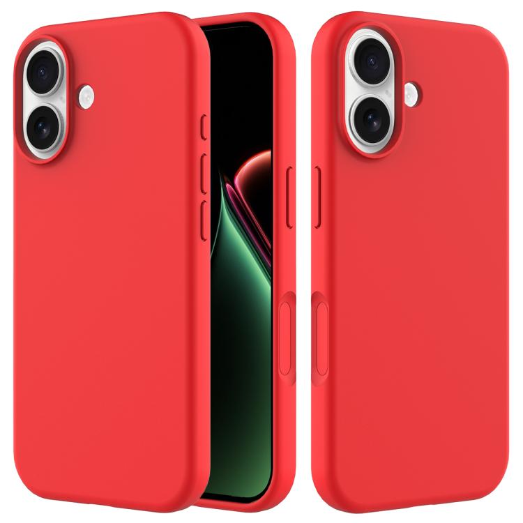 Solid Color Silicone Phone Case, For iPhone 17, For iPhone Air