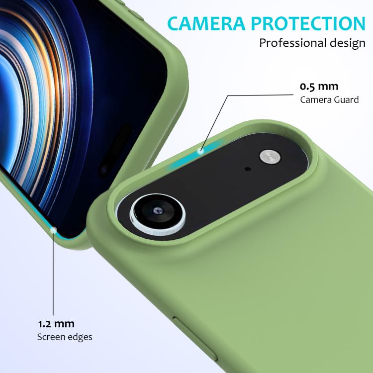 Solid Color Silicone Phone Case, For iPhone 16e, For iPhone 16 Pro Max