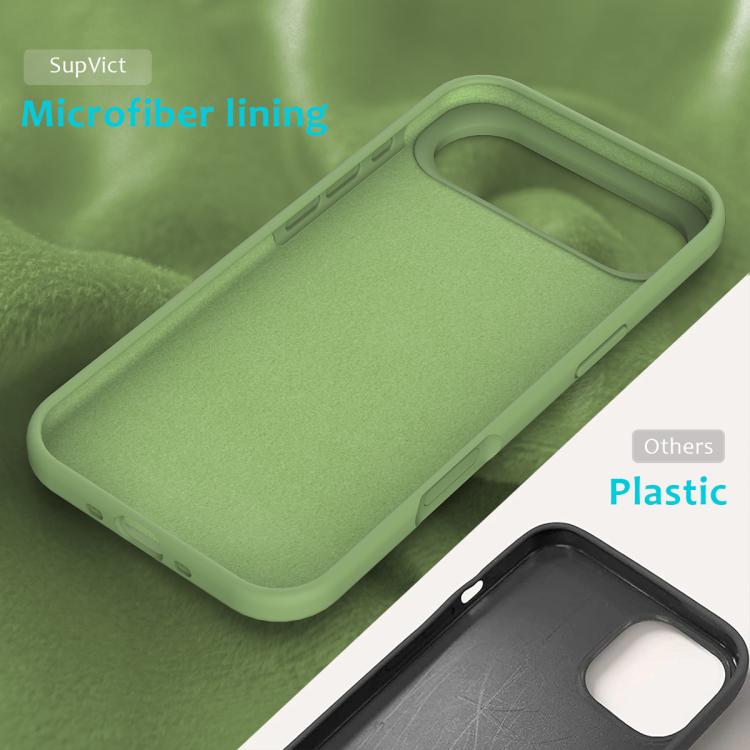 Solid Color Silicone Phone Case, For iPhone 16e, For iPhone 16 Pro Max