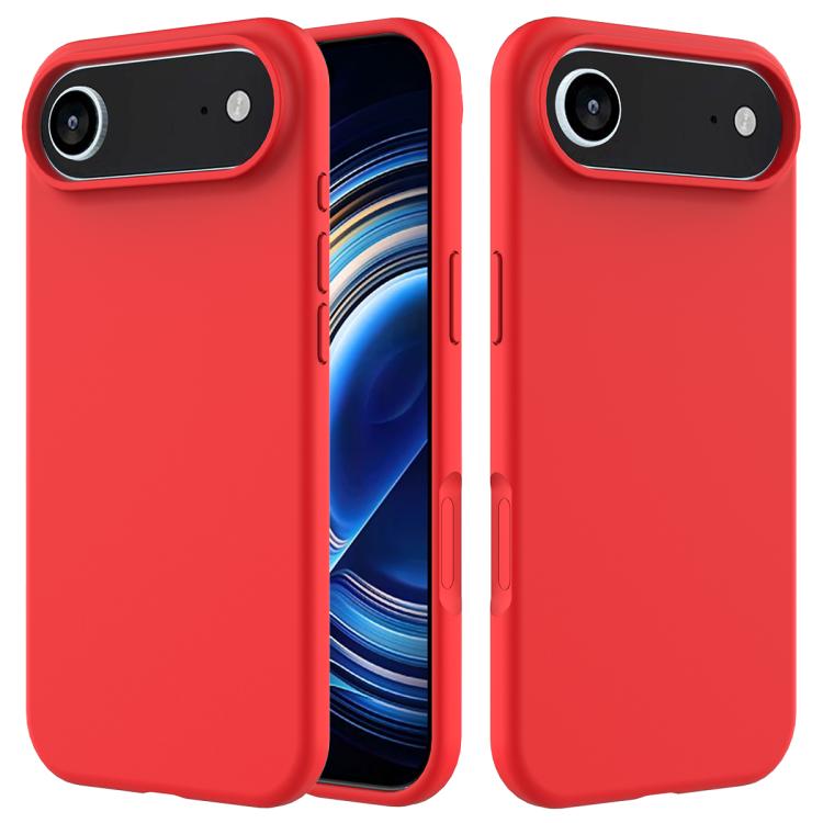 Solid Color Silicone Phone Case, For iPhone 16e, For iPhone 16 Pro Max