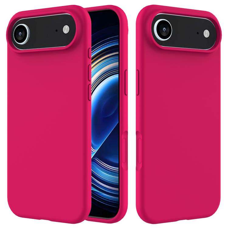 Solid Color Silicone Phone Case, For iPhone 16e, For iPhone 16 Pro Max