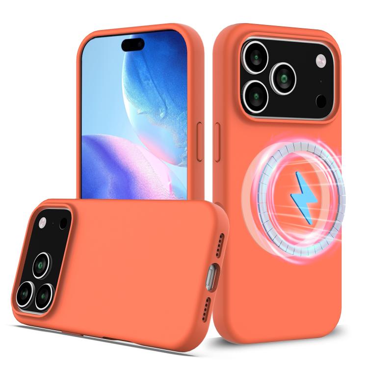 Shockproof Silicone Magsafe Phone Case, For iPhone 17e / 16e, For iPhone 17 Pro Max