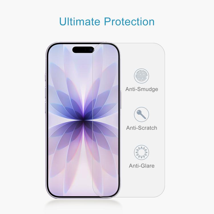 50pcs 0.26mm 9H 2.5D High Aluminum Tempered Glass Film