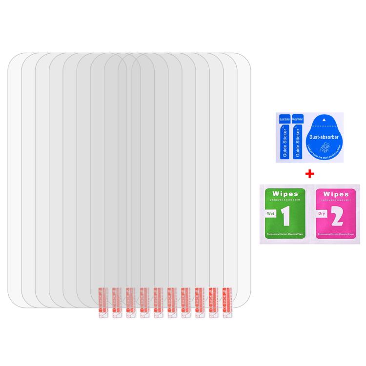 50pcs 0.26mm 9H 2.5D High Aluminum Tempered Glass Film