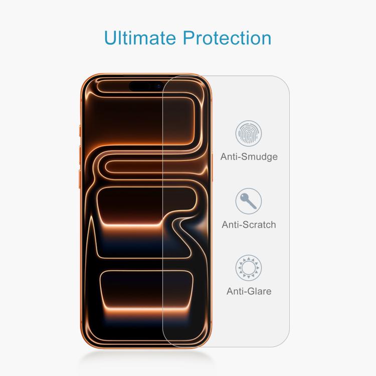 50pcs 0.26mm 9H 2.5D High Aluminum Tempered Glass Film