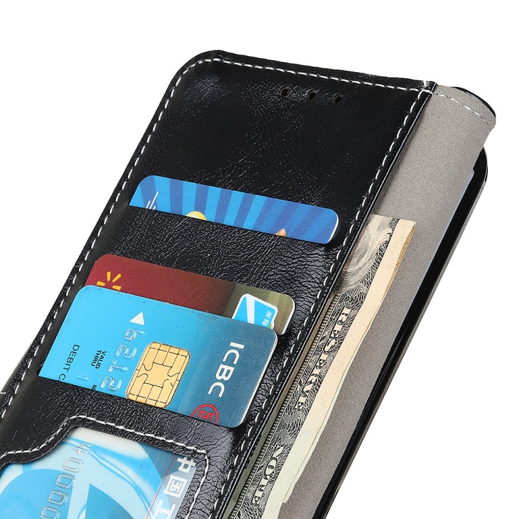 Retro Crazy Horse Texture Horizontal Flip Leather Phone Case, For iPhone 15