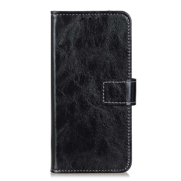 Retro Crazy Horse Texture Horizontal Flip Leather Phone Case, For iPhone 18 Pro / 17 Pro, For iPhone 18 Pro Max / 17 Pro Max, For iPhone 16e / 17e, For iPhone 17