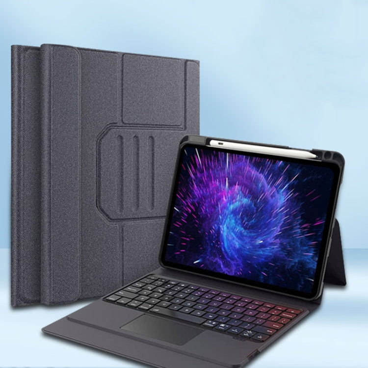 Integrated Bluetooth Keyboard Leather Case with Backlight & Touchpad, For iPad Pro 12.9 2022 / 2021 / 2020, For iPad Pro 11 2022 / 2021 / 2020, For iPad 10th Gen 10.9 2022, For iPad 10.2 2021 / 2020 / 2019, For iPad Air 2022 / 2020...