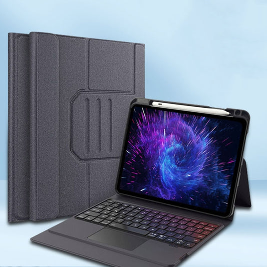 Integrated Bluetooth Keyboard Leather Case with Backlight & Touchpad, For iPad Pro 12.9 2022 / 2021 / 2020, For iPad Pro 11 2022 / 2021 / 2020, For iPad 10th Gen 10.9 2022, For iPad 10.2 2021 / 2020 / 2019, For iPad Air 2022 / 2020...