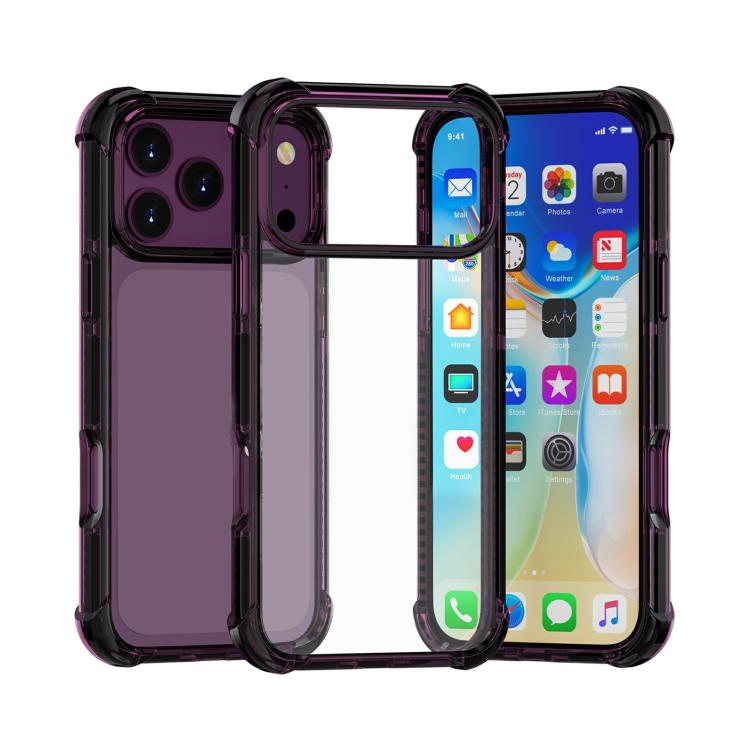 Four-corner Shockproof TPU Hybrid Acrylic Phone Case, For iPhone 17 Pro Max, For iPhone 17 Pro
