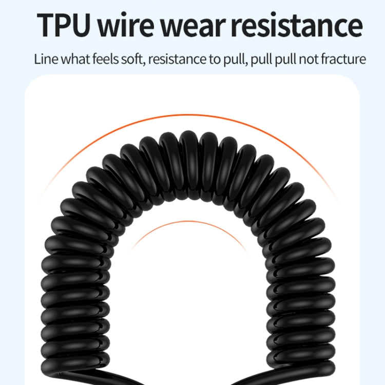 Elbow Spring Charging Data Cable, Length: 1.5m