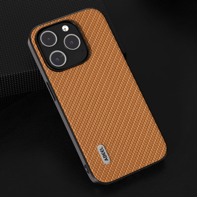ABEEL Carbon Fiber Texture Protective Phone Case, For iPhone 15 Pro Max, For iPhone 15 Pro, For iPhone 14 Pro