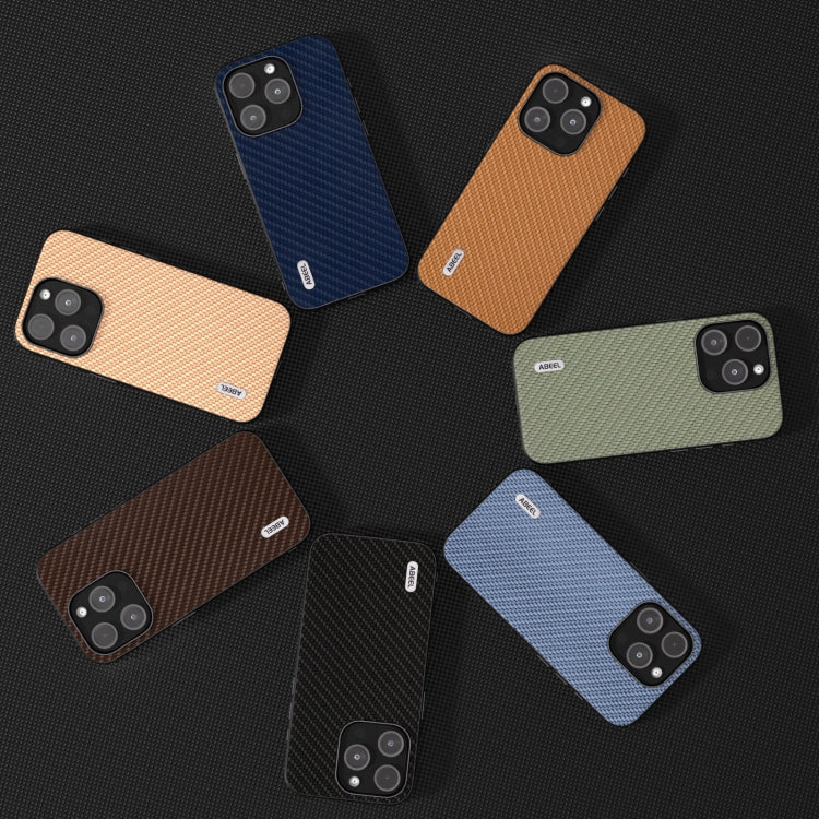 ABEEL Carbon Fiber Texture Protective Phone Case, For iPhone 15 Plus, For iPhone 15, For iPhone 14 Pro Max