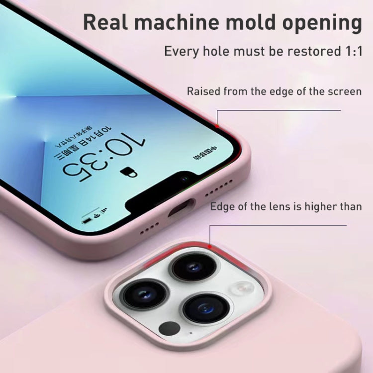 Liquid Silicone MagSafe Phone Case, For iPhone 14 Plus, For iPhone 14, For iPhone 14 Pro