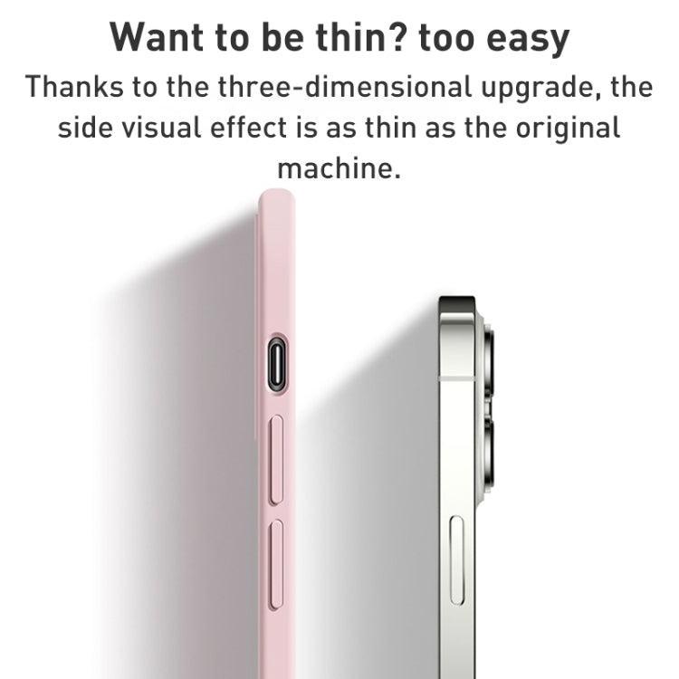 Liquid Silicone MagSafe Phone Case, For iPhone 14 Plus, For iPhone 14, For iPhone 14 Pro