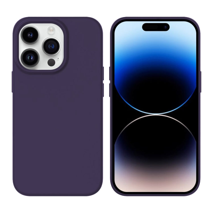 Liquid Silicone MagSafe Phone Case, For iPhone 14 Plus, For iPhone 14, For iPhone 14 Pro