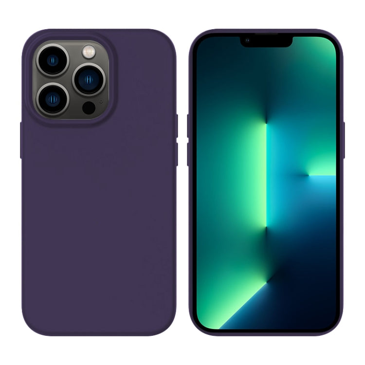 Liquid Silicone MagSafe Phone Case, For iPhone 14 Pro Max, For iPhone 13 Pro Max, For iPhone 13 Pro