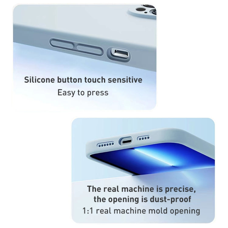 Liquid Silicone MagSafe Precision Hole Phone Case