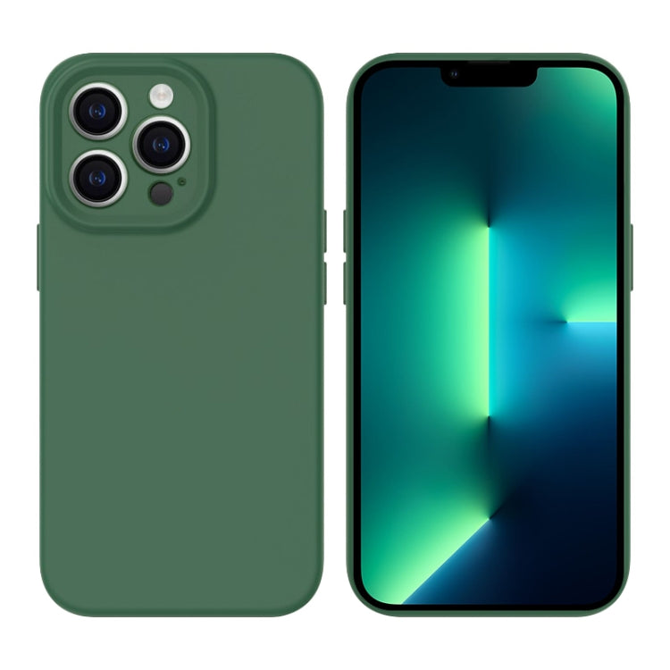 Liquid Silicone MagSafe Precision Hole Phone Case, For iPhone 14 Pro Max, For iPhone 13 Pro Max, For iPhone 13 Pro