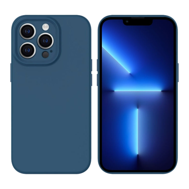 Liquid Silicone MagSafe Precision Hole Phone Case, For iPhone 14 Pro Max, For iPhone 13 Pro Max, For iPhone 13 Pro