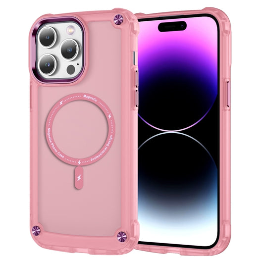 Skin Feel TPU + PC MagSafe Magnetic Phone Case, For iPhone 16 Pro, For iPhone 16 Plus, For iPhone 16, For iPhone 15 Pro Max, For iPhone 15 Pro, For iPhone 15 Plus