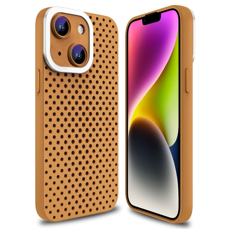 Hollow Heat Dissipation TPU Phone Case, For iPhone 14 Plus, For iPhone 14, For iPhone 14 Pro, For iPhone 14 Pro Max, For iPhone SE 2022 / 2020 / 8 / 7