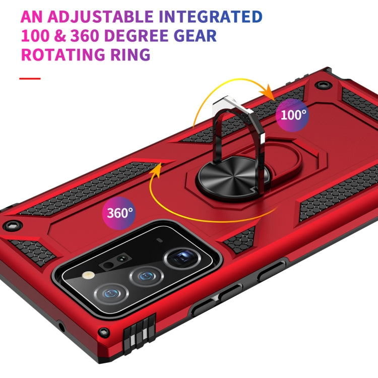Shockproof TPU + PC Protective Case with 360 Degree Rotating Holder, For Samsung Galaxy Note 20 5G, For Samsung Galaxy Note 20+ 5G