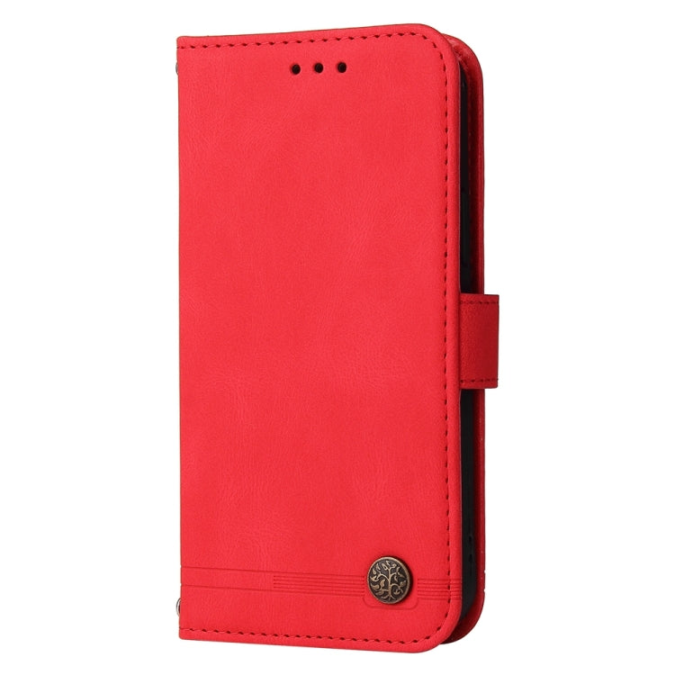 Skin Feel Life Tree Leather Phone Case