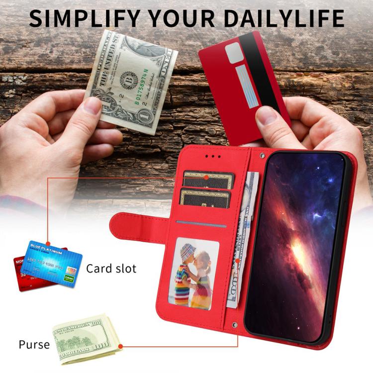 Skin Feel Life Tree Leather Phone Case, For iPhone 17 Air, For iPhone 16 Pro Max, For iPhone 16 Pro, For iPhone 16 Plus