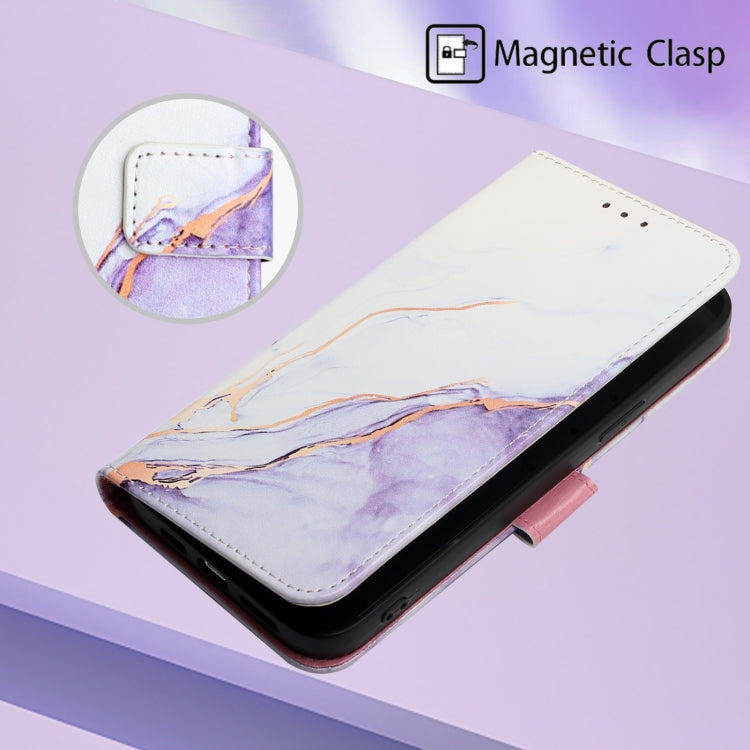 PT003 Marble Pattern Flip Leather Phone Case