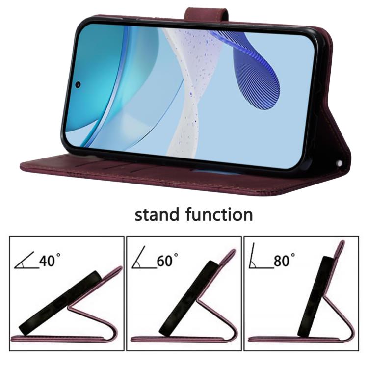 Crossbody 3D Embossed Flip Leather Phone Case, For iPhone 18 Pro / 17 Pro, For iPhone 18 Pro Max / 17 Pro Max, For iPhone 16e / 17e, For iPhone 17