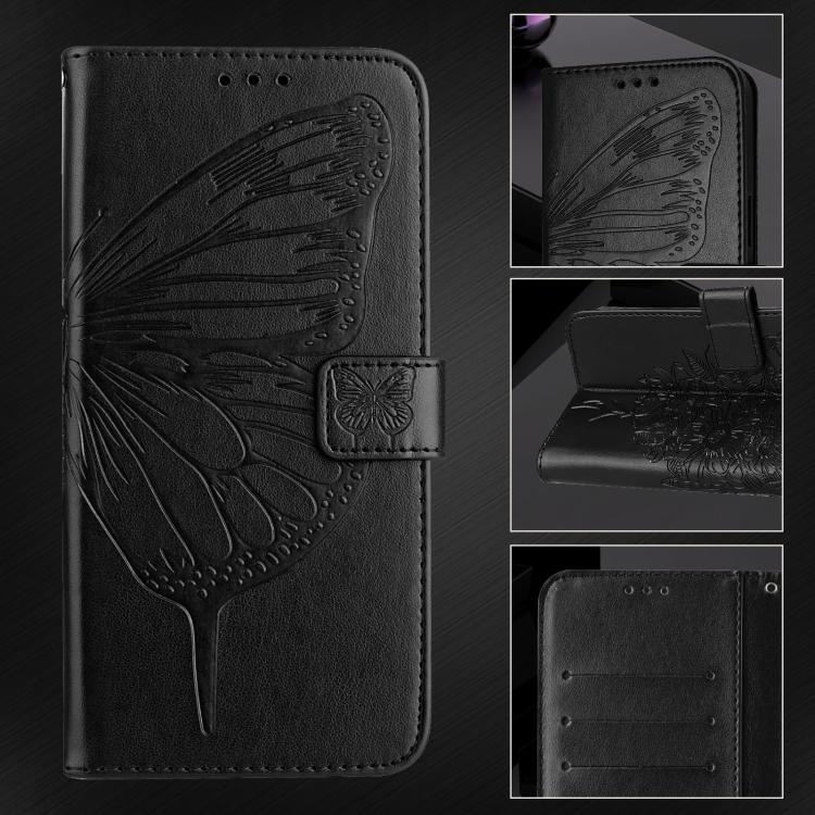 Embossed Butterfly Leather Phone Case, For iPhone 17 Pro Max, For iPhone 17 Pro, For iPhone 17