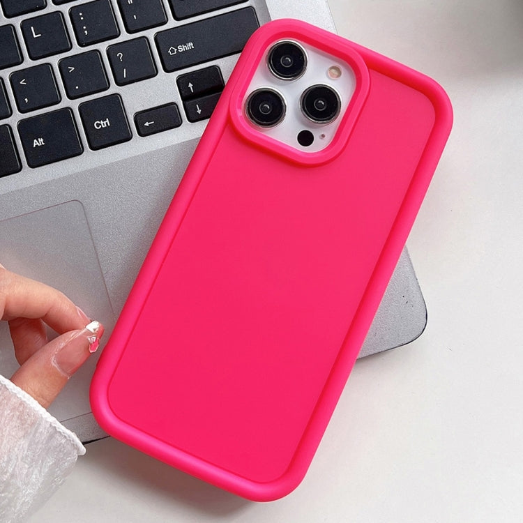 Shockproof Frame Frosted TPU Phone Case, For iPhone 15 Pro Max, For iPhone 15 Pro, For iPhone 15 Plus, For iPhone 15