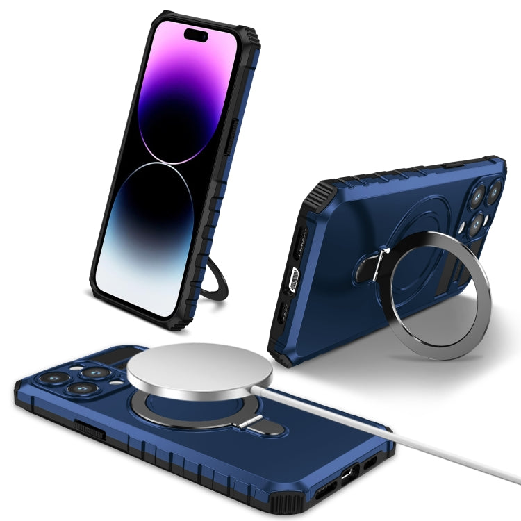 MagSafe Magnetic Holder Phone Case, For iPhone 15 Pro Max, For iPhone 15 Pro, For iPhone 15 Plus, For iPhone 15