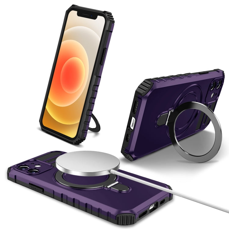 MagSafe Magnetic Holder Phone Case, For iPhone 13 Pro Max, For iPhone 13 Pro, For iPhone 13, For iPhone 12