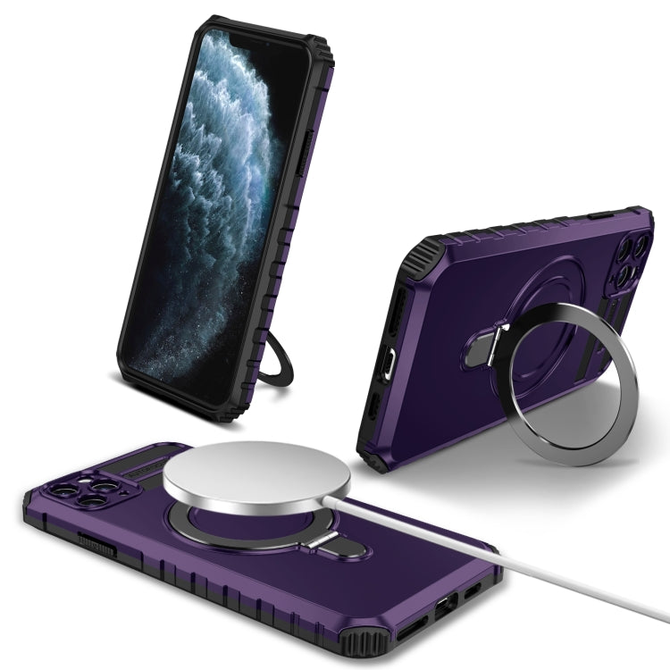 MagSafe Magnetic Holder Phone Case, For iPhone 12 Pro Max, For iPhone 12 Pro, For iPhone 11 Pro Max, For iPhone 11