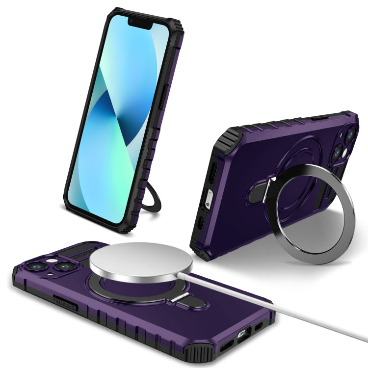 MagSafe Magnetic Holder Phone Case, For iPhone 13 Pro Max, For iPhone 13 Pro, For iPhone 13, For iPhone 12