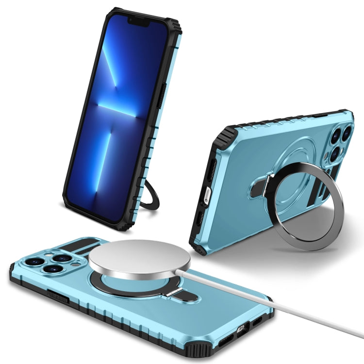 MagSafe Magnetic Holder Phone Case, For iPhone 13 Pro Max, For iPhone 13 Pro, For iPhone 13, For iPhone 12