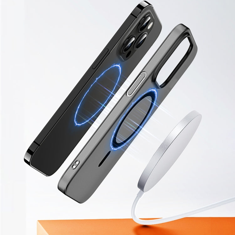 High Transparency MagSafe Ice Fog Phone Case