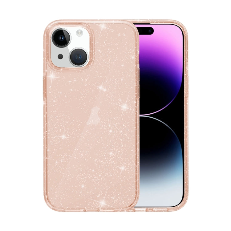 Shockproof Terminator Glitter Powder Phone Case, For iPhone 15