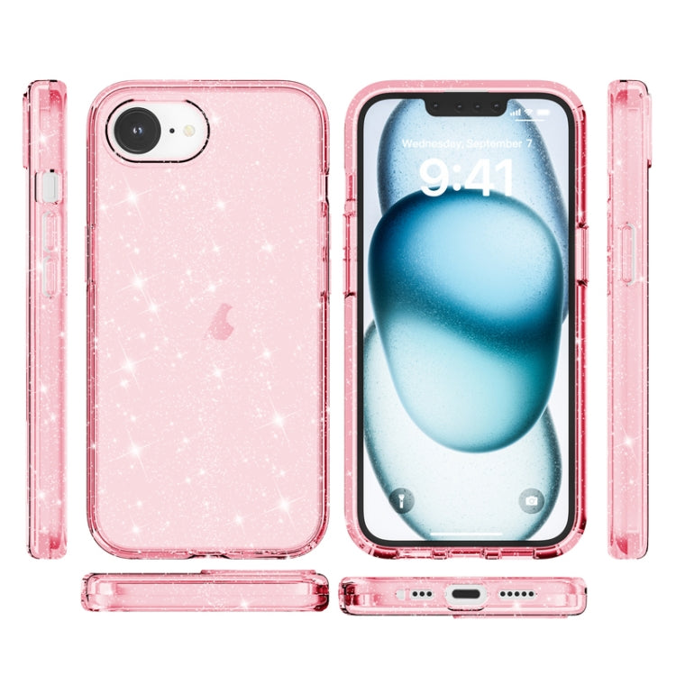 Shockproof Terminator Glitter Powder Phone Case, For iPhone 17e / 16e, For iPhone 16 Pro Max, For iPhone 16 Pro, For iPhone 16 Plus