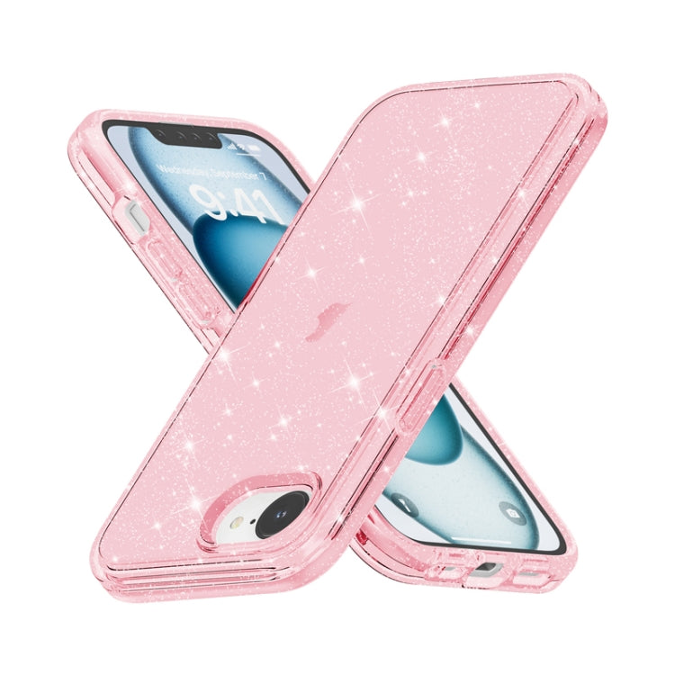 Shockproof Terminator Glitter Powder Phone Case, For iPhone 17e / 16e, For iPhone 16 Pro Max, For iPhone 16 Pro, For iPhone 16 Plus