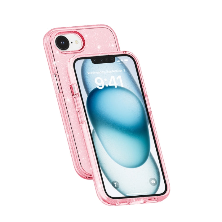 Shockproof Terminator Glitter Powder Phone Case, For iPhone 17e / 16e, For iPhone 16 Pro Max, For iPhone 16 Pro, For iPhone 16 Plus