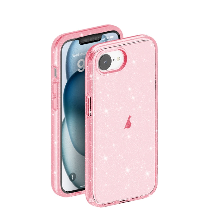 Shockproof Terminator Glitter Powder Phone Case, For iPhone 17e / 16e, For iPhone 16 Pro Max, For iPhone 16 Pro, For iPhone 16 Plus
